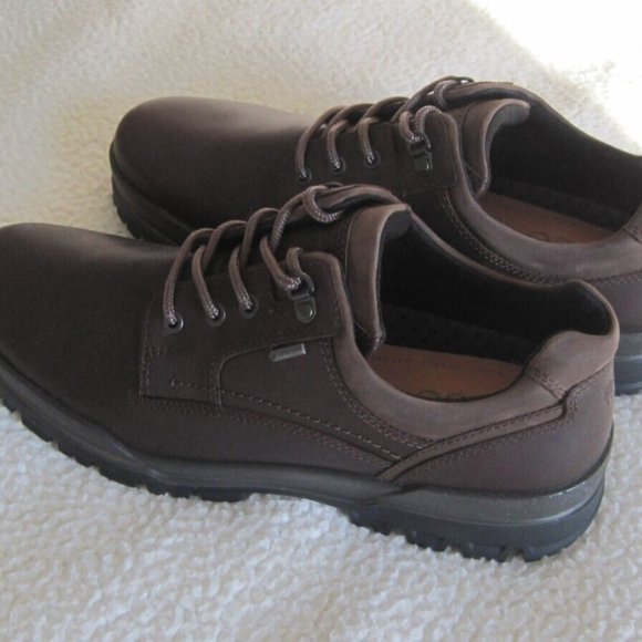 NEW IN BOX ECCO Track 6 GORETEX Men Low Boots Brown/Coffee size EU43(US 9-9.5) main image 5